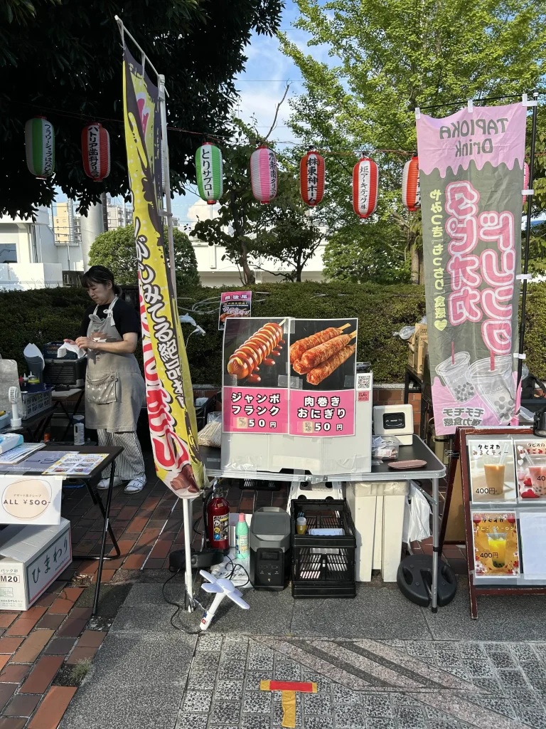 キッチンカー 夏祭り