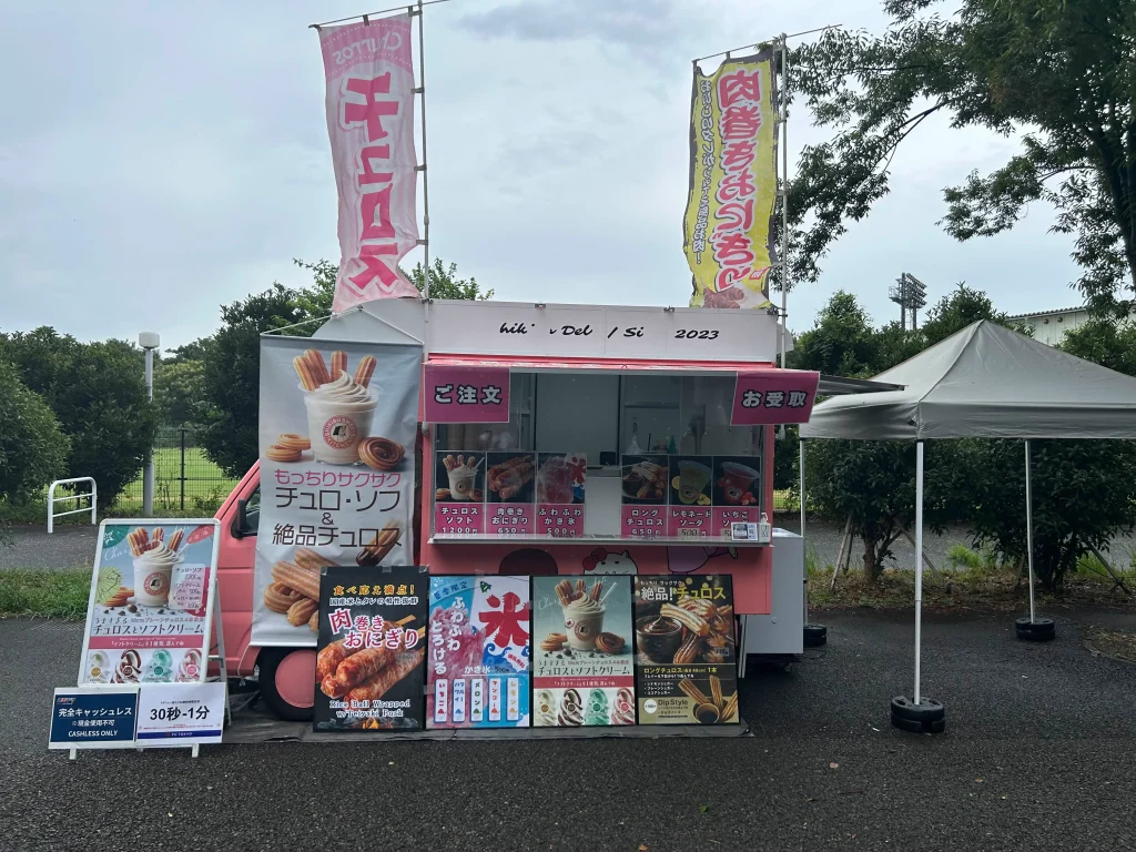 キッチンカー　サッカー