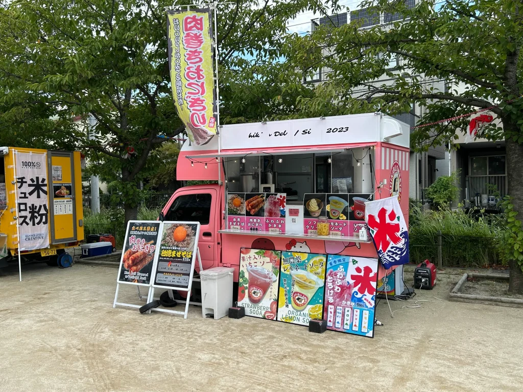キッチンカー　ビール