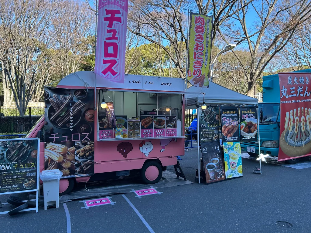 キッチンカー バスケットボール