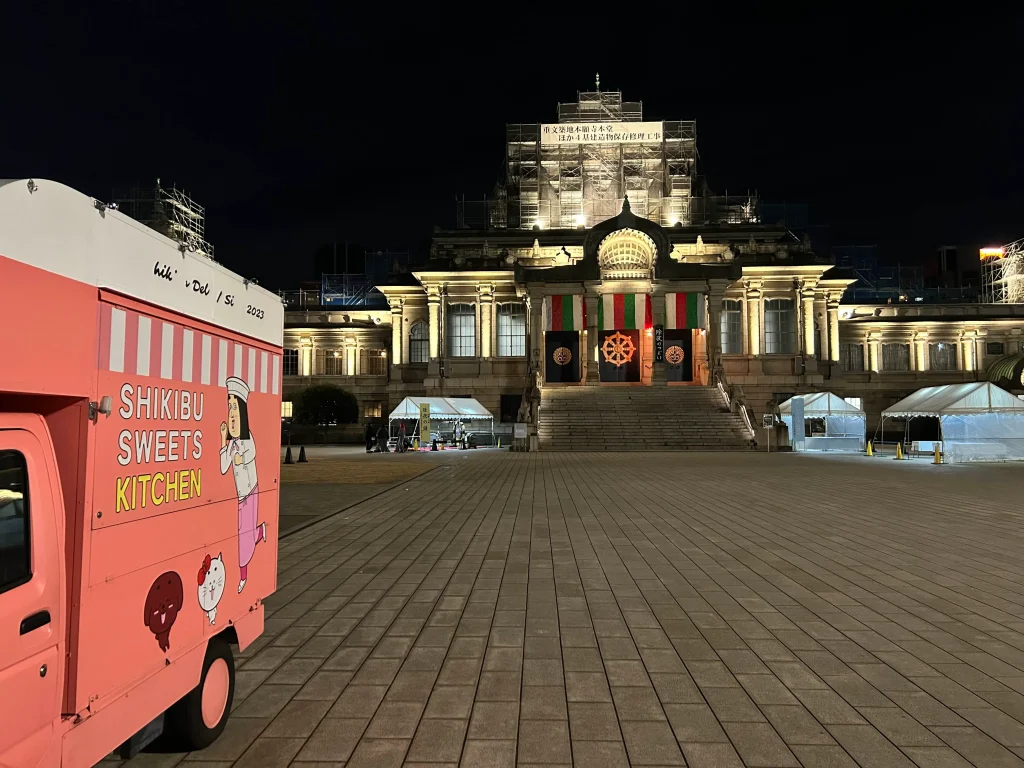 キッチンカー 除夜