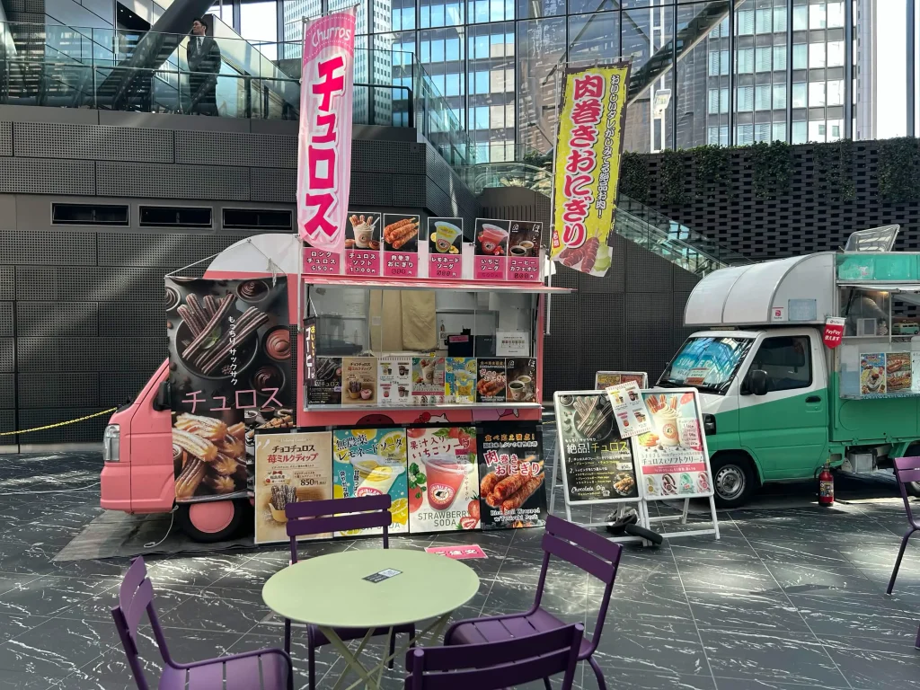 キッチンカー　スポーツ